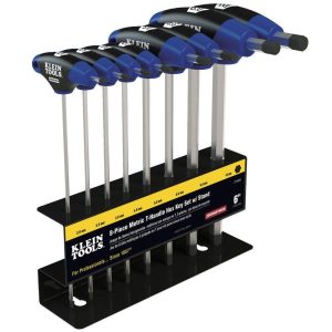 Klein Tools Metric Journeyman T-Handle Set 8 Pc