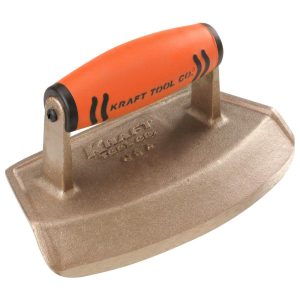 Kraft Tool Co 12 In. Diameter Bronze Chamfer Tube Edger with ProForm Handle