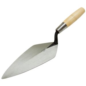 Kraft Tool Co 13 In. Narrow London Brick Trowel with 6 In. Wood Handle