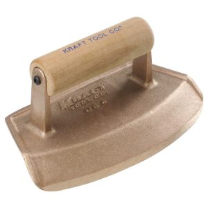 Kraft Tool Co 24 In. Diameter Bronze Chamfer Tube Edger with Wood Handle