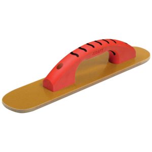 Kraft Tool Co 16 x 3 1/2 Round End Laminated Canvas Resin Hand Float