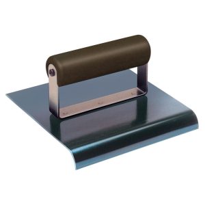 Kraft Tool Co 9 In. x 6 In. 3/8 In. R Blue Steel Edger with Plastic Handle