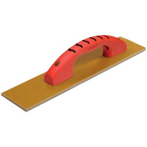 Kraft Tool Co 16 x 3 1/2 Square End Laminated Canvas Resin Hand Float